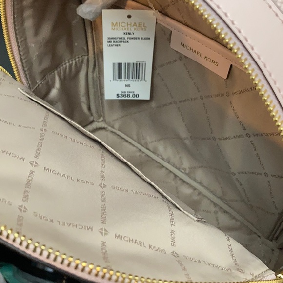 NEW! MICHAEL KORS Kenly Powder Blush Backpack - Picture 5 of 7